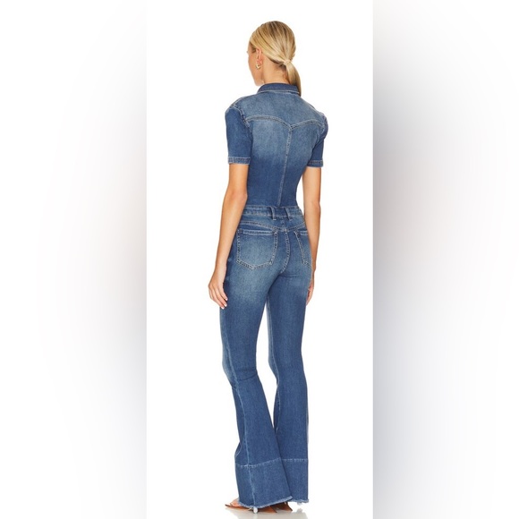 CLOSET CLOSING Ser.O.Ya Fallon Jumpsuit in Bayside Sz XS Revolve FWRD Seroya - Picture 4 of 9